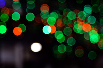 Inside the black color there are red, green and white round circles. These can be called zigzags