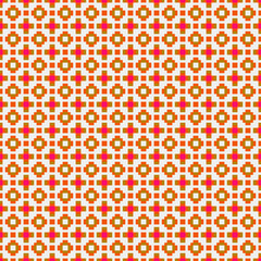 Fototapeta premium Abstract Cross Pattern generative computational art illustration