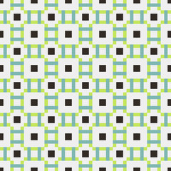 Abstract Cross Pattern generative computational art illustration
