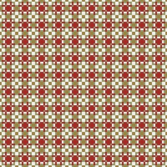 Abstract Cross Pattern generative computational art illustration