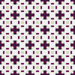 Abstract Cross Pattern generative computational art illustration