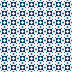 Abstract Cross Pattern generative computational art illustration