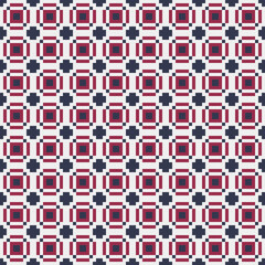 Abstract Cross Pattern generative computational art illustration