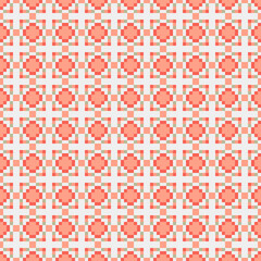 Abstract Cross Pattern generative computational art illustration