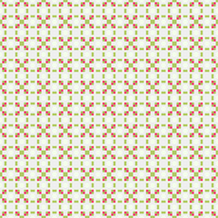 Abstract Cross Pattern generative computational art illustration