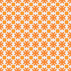 Abstract Cross Pattern generative computational art illustration