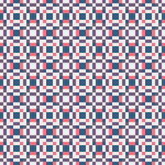 Abstract Cross Pattern generative computational art illustration