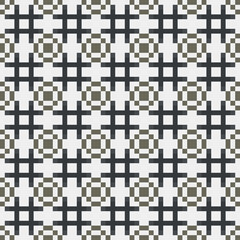 Abstract Cross Pattern generative computational art illustration