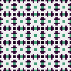 Abstract Cross Pattern generative computational art illustration