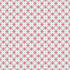 Abstract Cross Pattern generative computational art illustration