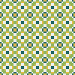 Abstract Cross Pattern generative computational art illustration