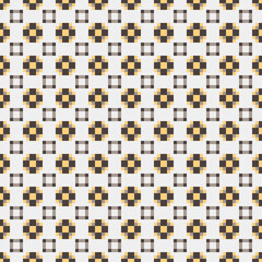 Fototapeta premium Abstract Cross Pattern generative computational art illustration