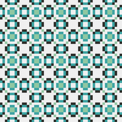 Abstract Cross Pattern generative computational art illustration