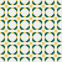 Abstract Cross Pattern generative computational art illustration