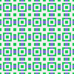 Abstract Cross Pattern generative computational art illustration