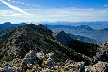 Cordillera de los Agrios, en las sierras de Cazorla, Segura y Las Villas.