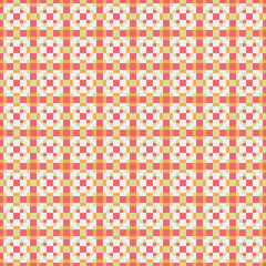 Abstract Cross Pattern generative computational art illustration