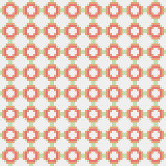 Abstract Cross Pattern generative computational art illustration