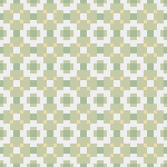 Abstract Cross Pattern generative computational art illustration