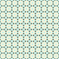 Abstract Cross Pattern generative computational art illustration