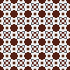 Abstract Cross Pattern generative computational art illustration