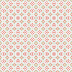 Abstract Cross Pattern generative computational art illustration