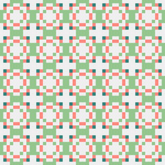 Abstract Cross Pattern generative computational art illustration