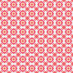 Abstract Cross Pattern generative computational art illustration