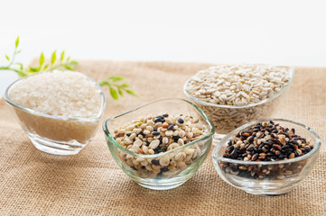 白米　雑穀　押麦　古代米