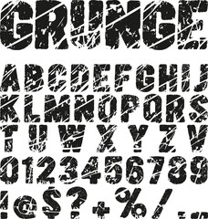 grunge type