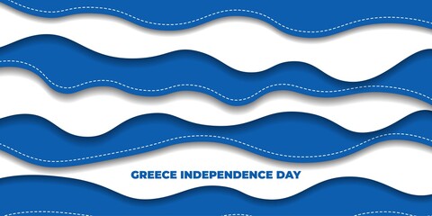 Blue and white background design with waving color vector illustration