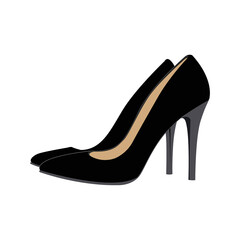 High heels vector graphics