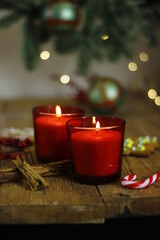 christmas candles