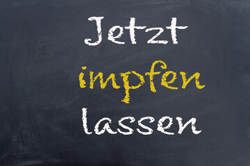 Jetzt Impfen lassen