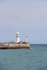 lighthouse on the coast