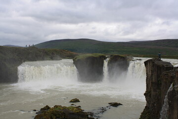 Godafoss, Islandia. Una cascada impresionante.