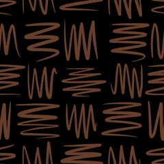 Dark seamless pattern. Design for fabric, textile, wallpaper and packaging 