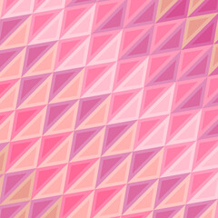 Fototapeta premium Pattern abstract triangles pink and purple motive concept vector art