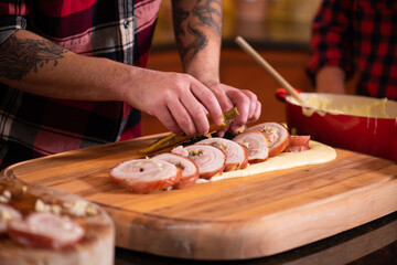 How to cook a Roasted Stuffed Pork loin