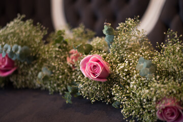 bouquet of flowers detail