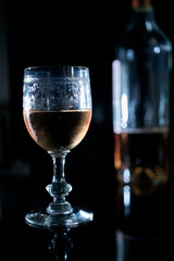 glass of  White wine