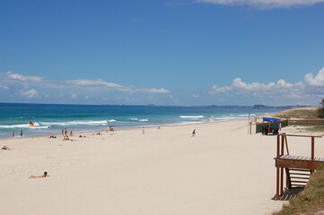 Surfers Paradise beach. Surfers Paradise is a town and suburb in the City of Gold Coast, Queensland, Australia