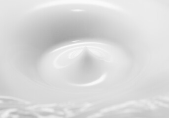 Beauty cream texture. White moisturizer, skin care cosmetic product smear background