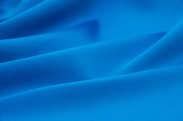 Obraz premium Blue satin, silk, texture background