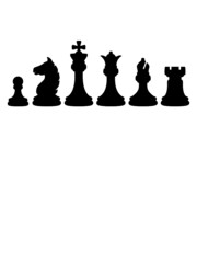 Schach Spiel Figuren 