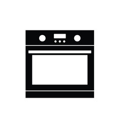 stove, oven icon gas cooker sign vector 