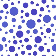 Abstract seamless pattern with colorful balls.Illustration of overlapping colorful dots pattern for background abstract.Polka dots ornament.Good for invitation,poster,card,flyer,banner,textile,fabric