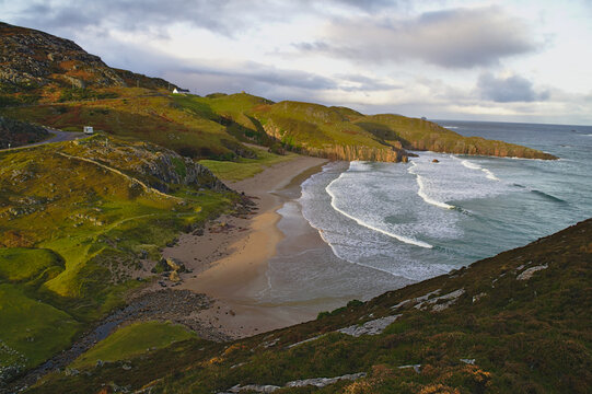 Tr&agrave;igh Allt Ch&agrave;ilgeag beach, Durness, Sutherland, North West Coast Scotland, UK