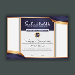 Modern certificate