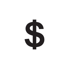 dollar icon symbol sign vector